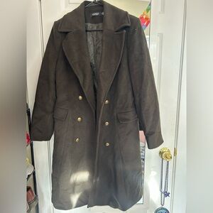 Ralph Lauren Women’s Army Green Pea Coat